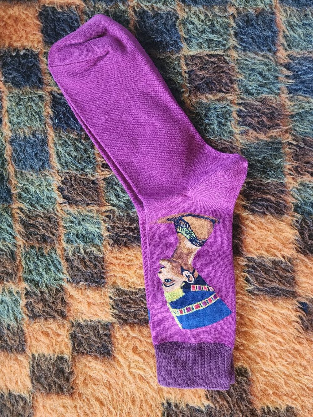 NEW Hsell Egyptian Nefertiti Socks